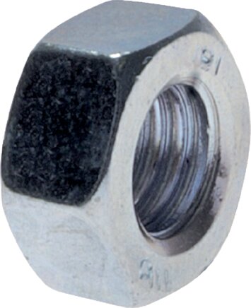 Exemplary representation: Hexagon nut, DIN 934 / ISO 4032 (galvanised steel 8)